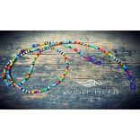 BARKA szemüveglánc orgonalila szilikonvéggel – finom, nőies árnyalatbanszemüveglánc fukszia szilikonvéggel – merész, vibráló stílus