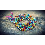 Bohém stílusú szemüveglánc színkavalkáddal – egyedi, vidám kiegészítő mindennapi viselethez