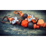 Multifunkciós kulcstartó, medál és táskadísz természet ihlette ékszer