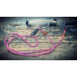  Üveggyöngyös lánc szivárványos fényjátékkal