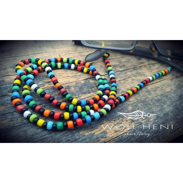 bohén gyöngyös szemüveglánc