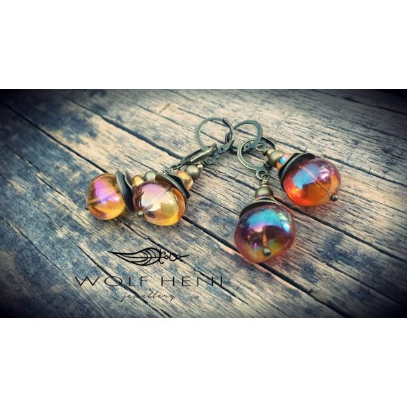 Antiallergén fém fülbevaló francia kapoccsal