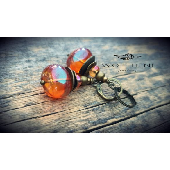 Wolf Heni kézműves ékszer – Dewelle fülbevaló