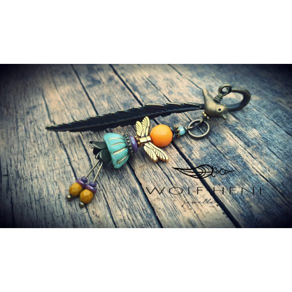 angyalkás  könyvjelző