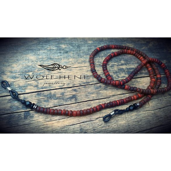 Stílusos szemüveglánc aromaterápiás illóolaj ápolási lehetőséggel