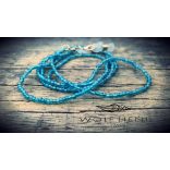 Wolf Heni Jewellery NERINA – tenger nimfa ihlette ékszer aranyhuzalos medálokkal