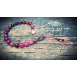 bohém ékszer sugilit ásványokkal