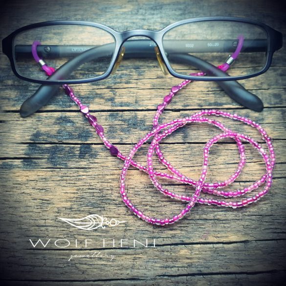  Kézműves rózsaszín-lila gyöngylánc gyerekeknek, játékos hurkokkal és finom részletekkel