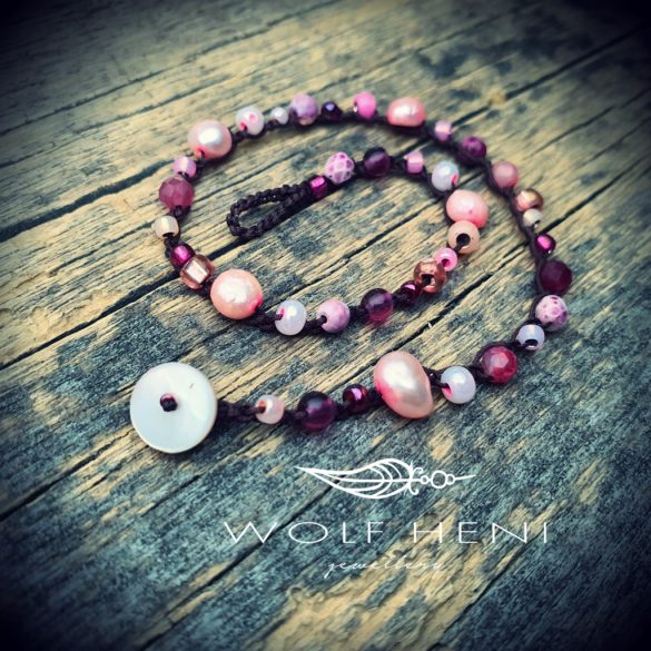 igazgyöngyös bokalánc