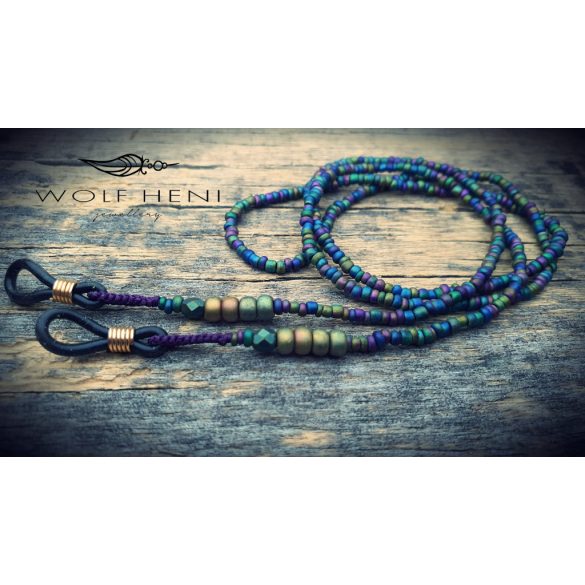 bohén gyöngyös szemüveglánc