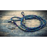 kék fehér szemüvegtartó