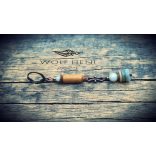 „Kézzel készült Seren fülbevaló kókusz-, kagyló- és cseh üveggyöngy elemekkel”