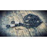 Wolf Heni Jewellery uniszex szemüveglánc koponya motívummal