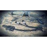 Uniszex SKULL szemüveglánc, talizmánként is viselhető