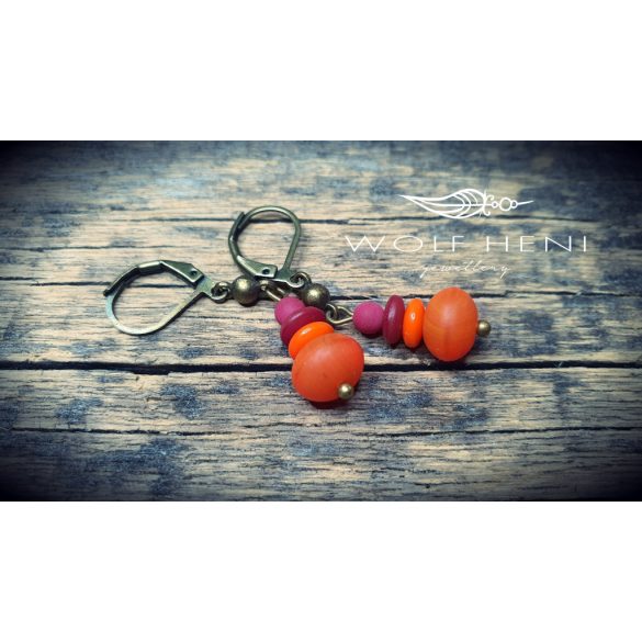 Antiallergén fülbevaló összezárható francia kapoccsal