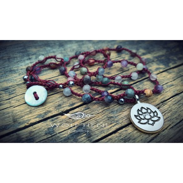 Variálható ékszer: SZFÉRA nyaklánc és háromsoros karkötő egyben