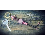 TÁNCOS rénszarvas kulcstartó méreganyagmentes gyöngyökkel