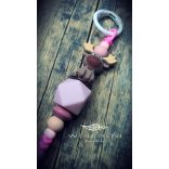 ÜSTÖKÖS kulcstartó táskadísz vagy medál