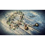 „Fémmentes, természetes tónusú VERDESSA ékszer színezett édesvízi igazgyöngyökkel”