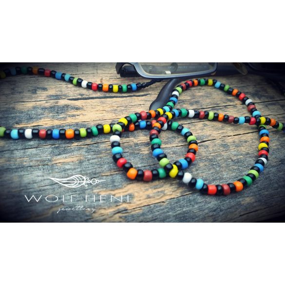 bohén gyöngyös szemüveglánc