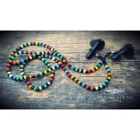 színes gyöngyös szemüvegzsinór